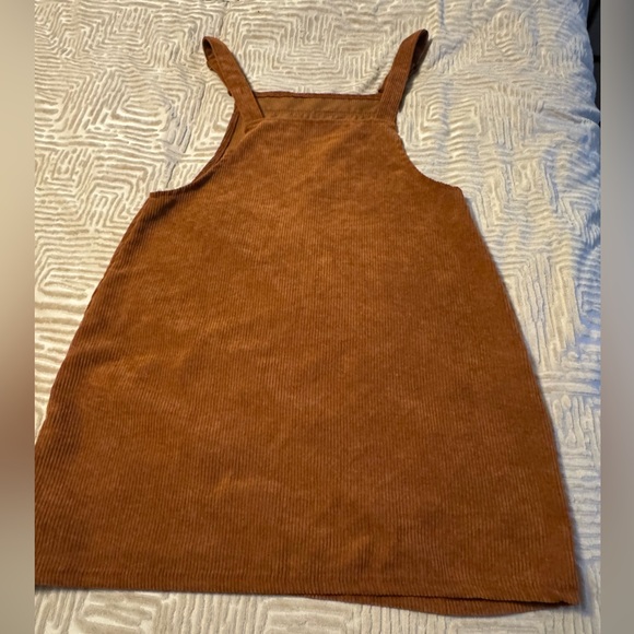 CUPSHE Corduroy Mini Fall Dress - Picture 3 of 8